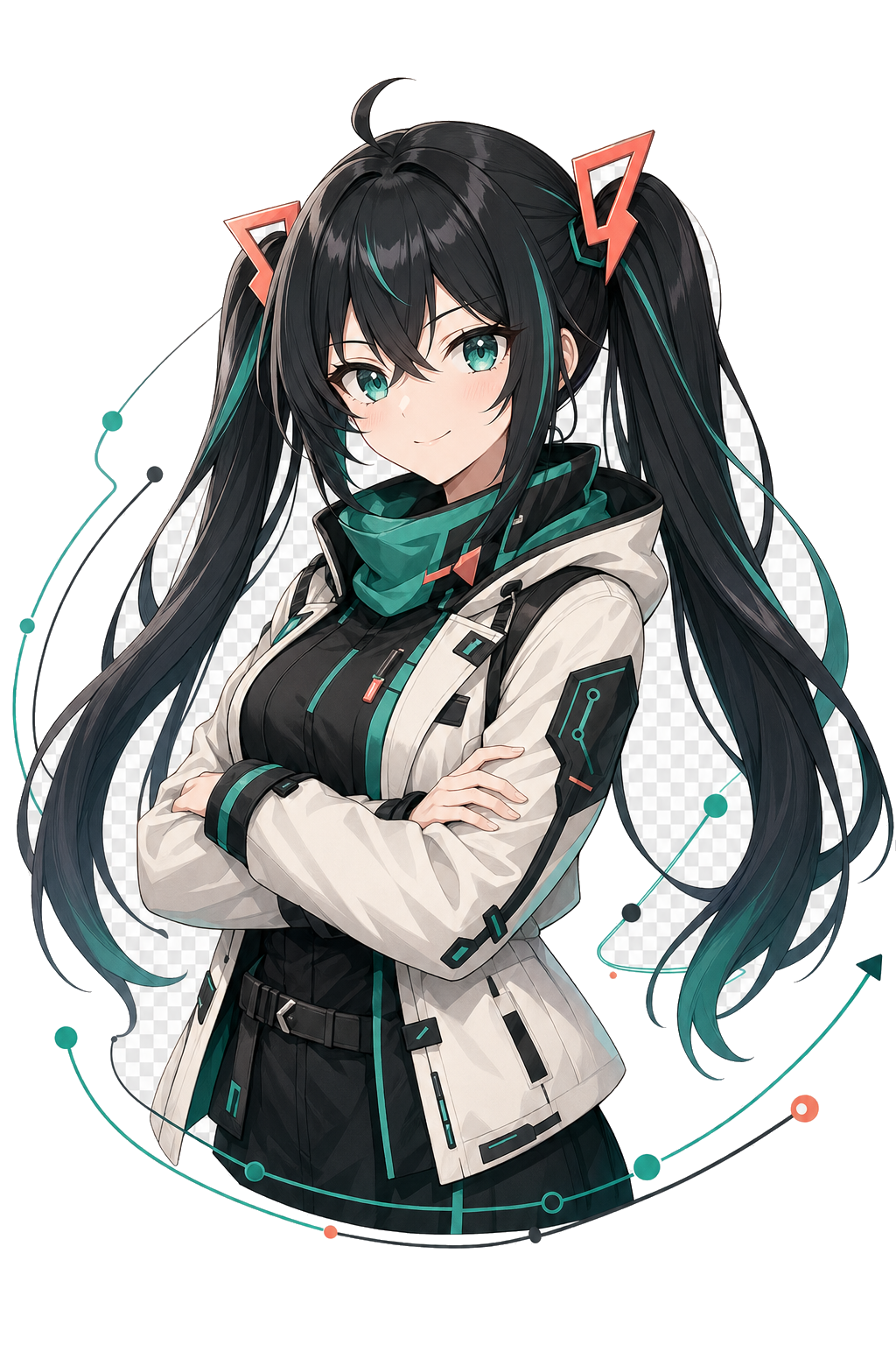 Laina, Layerline's route operator mascot